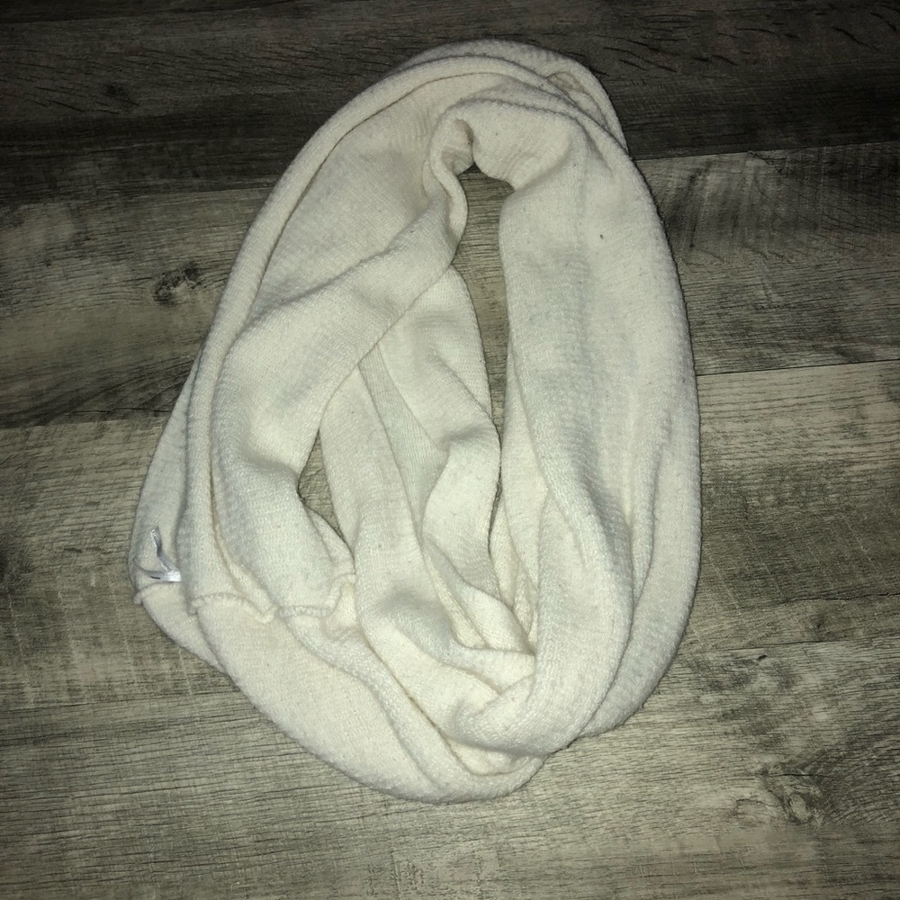 Soft white scarf